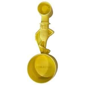 Planters Mr Peanut Yellow Measuring Scoop Spoon Tsp Tbsp Kitchenware 1950s